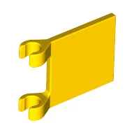 Flag 2 x 2 Square [Thin Clips]