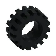 Tyre 15 x 6 Offset Tread Small
