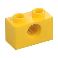 Technic Brick 1 x 2 [1 Pin Hole]