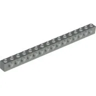 Technic Brick 1 x 16 [15 Pin Holes]