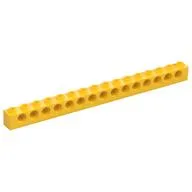 Technic Brick 1 x 16 [15 Pin Holes]
