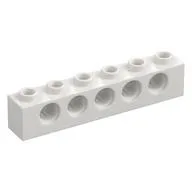 Technic Brick 1 x 6 [5 Pin Holes]