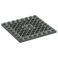 Plate Special 8 x 8 with Grille [Hole in Center]