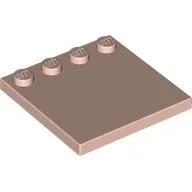 Plate Special 4 x 4 with Studs on One Edge [Plain]