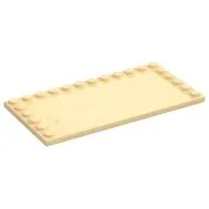Plate Special 6 x 12 with Studs on 3 Edges