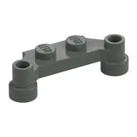 Plate Special 1 x 4 Offset with Bar Holes