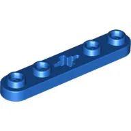 Technic Plate 1 x 5 with Smooth Ends, 4 Studs and Centre Axle Hole