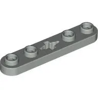 Technic Plate 1 x 5 with Smooth Ends, 4 Studs and Centre Axle Hole