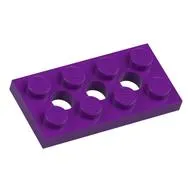Technic Plate 2 x 4 [3 Holes]