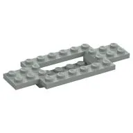 Vehicle Base 4 x 10 x 2/3 with 4 x 2 Recessed Center with Smooth Underside