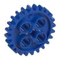Technic Gear 24 Tooth [New Style with Single Axle Hole]