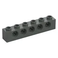 Technic Brick 1 x 6 [5 Pin Holes]