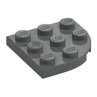 Plate Round Corner 3 x 3