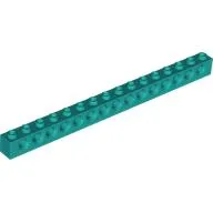 Technic Brick 1 x 16 [15 Pin Holes]