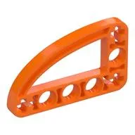 Technic Beam 3 x 5 L-Shape with Quarter Ellipse Thin