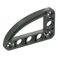 Technic Beam 3 x 5 L-Shape with Quarter Ellipse Thin