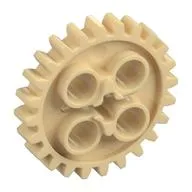 Technic Gear 24 Tooth [New Style with Single Axle Hole]