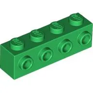 Brick Special 1 x 4 with 4 Studs on One Side