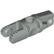 Hinge Cylinder 1 x 3 Locking with 1 Finger and 2 Fingers On Ends, with Hole, 9 Teeth