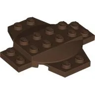 Plate Special 6 x 6 x 2/3 Cross with Dome