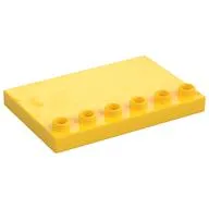 Duplo Plate Special 4 x 6 with Studs on Edge