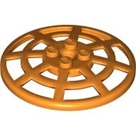 Dish 6 x 6 Inverted, Radar / Webbed [Anti-studs at 90°]