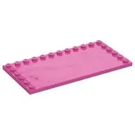 Plate Special 6 x 12 with Studs on 3 Edges