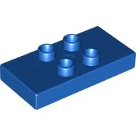 Duplo Plate 2 x 4 x 1/2 with 4 Center Studs [Thick]
