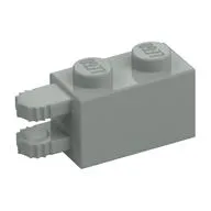 Hinge Brick 1 x 2 Locking with 2 Fingers Horizontal End, 9 Teeth