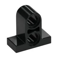 Technic Pin Connector Plate 1 x 2 x 1 2/3 [Two Holes On Top]