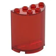 Cylinder Half 2 x 4 x 4