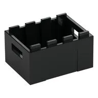 Box / Crate with Handholds 3 x 4 x 1 2/3