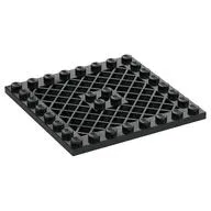 Plate Special 8 x 8 with Grille [Hole in Center]
