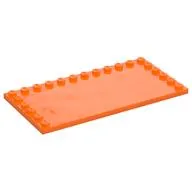 Plate Special 6 x 12 with Studs on 3 Edges