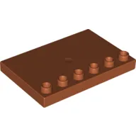 Duplo Plate Special 4 x 6 with Studs on Edge