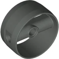 Technic Cylinder 4 x 4 with Pin Holes and Centre Bar, Closed Sides on Bar