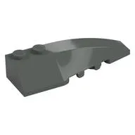Wedge Curved 6 x 2 Right, Inner Ridges