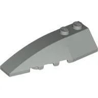 Wedge Curved 6 x 2 Left, Inner Ridges