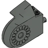 Animal / Creature Body Part, Dinosaur Body Quarter with Pins [Plain]