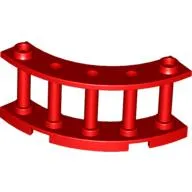 Fence Spindled 4 x 4 x 2 Quarter Round with 2 Studs