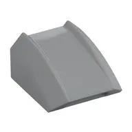 Slope Curved 2 x 2 with Lip, No Studs