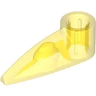 Technic Tooth 1 x 3 with Axle Hole [Rounded Underside]