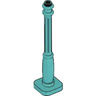 Lamp Post 2 x 2 x 7 with 6 Base Flutes