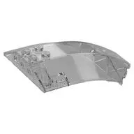 Windscreen 8 x 6 x 2 Curved