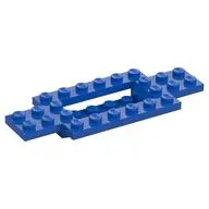 Vehicle Base 4 x 10 x 2/3 with 4 x 2 Recessed Center with Smooth Underside