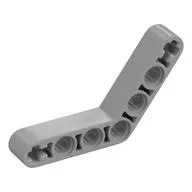 Technic Beam 1 x 7 Bent (4 - 4) Thick