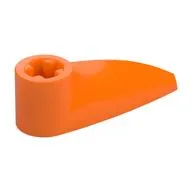 Technic Tooth 1 x 3 with Axle Hole [Rounded Underside]