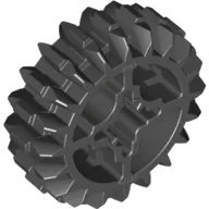 Technic Gear 20 Tooth Double Bevel with Axle Hole Type 2 [X Opening]