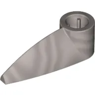 Technic Tooth 1 x 3 with Axle Hole [Rounded Underside]