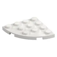 Plate Round Corner 4 x 4